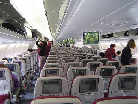Na palub letadla (ilustraní foto)